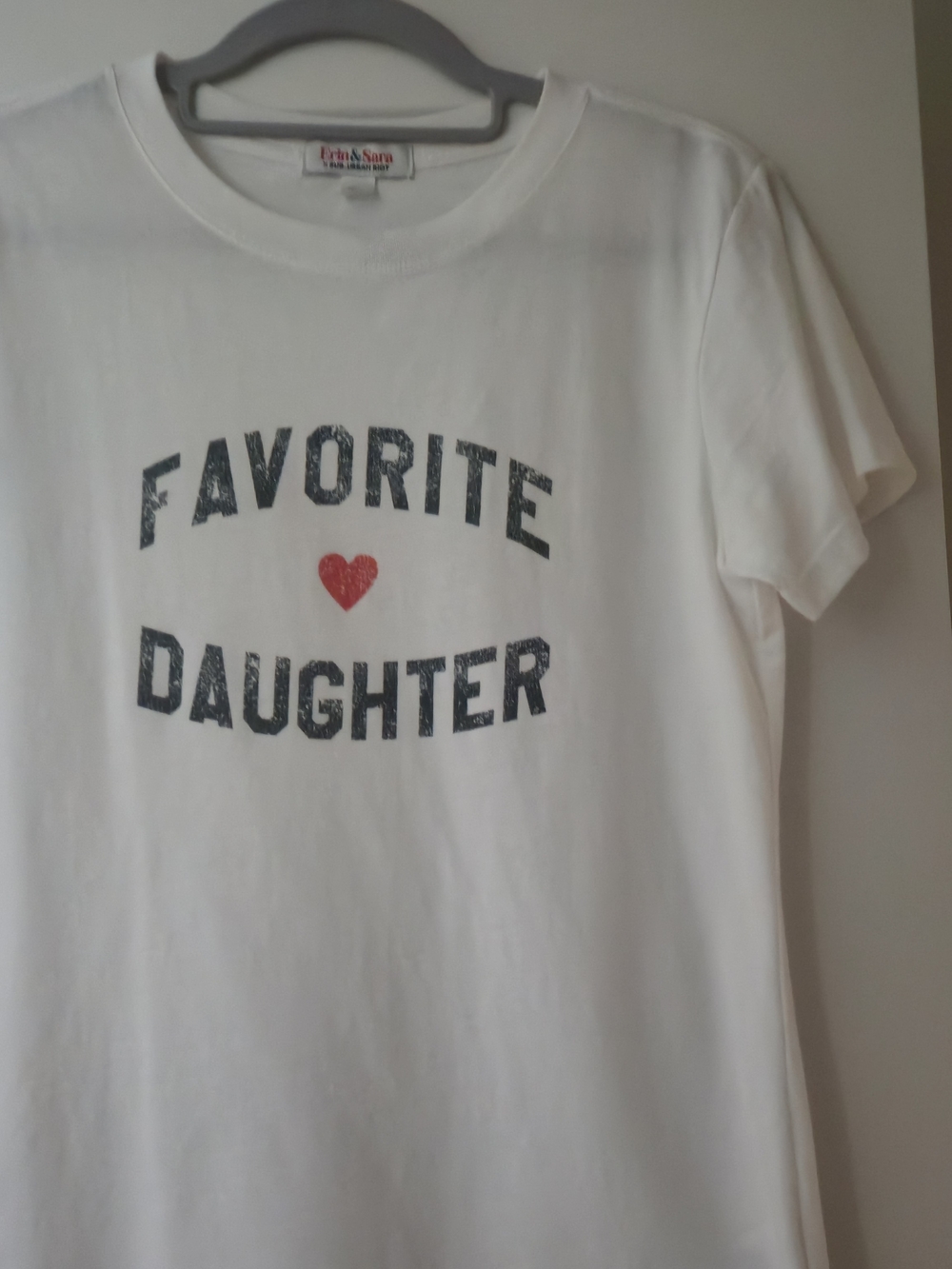 White "Favorite Daughter" Graphic Tee - Womens